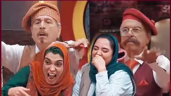 فیلم رقص کردی جذاب رضا نیکخواه و سیروس میمنت ! / همه مبهوت ماندند !