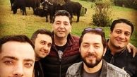 عکس سلفی بهرام رادان با گاوها در اهواز جنجال عجیبی به پا کرد+ عکس