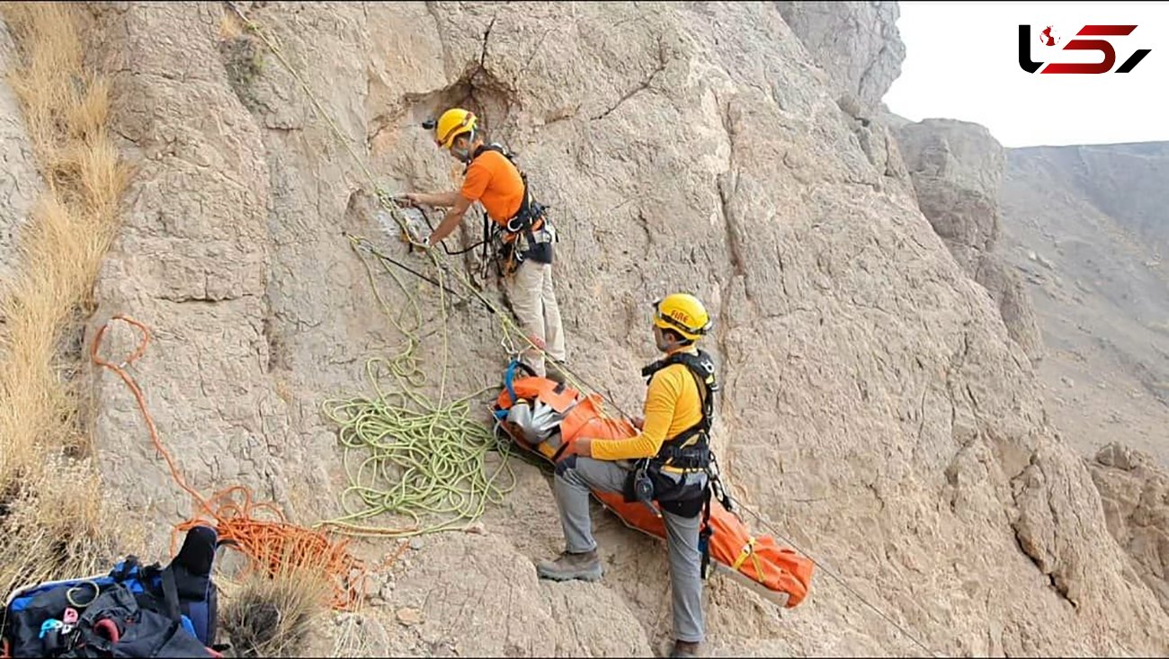 مرگ دردناک کوهنورد اصفهانی صبح امروز در کوه صفه