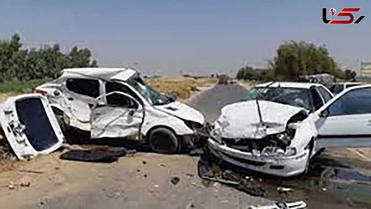 ۸ مصدوم در تصادف محور همدان - تهران