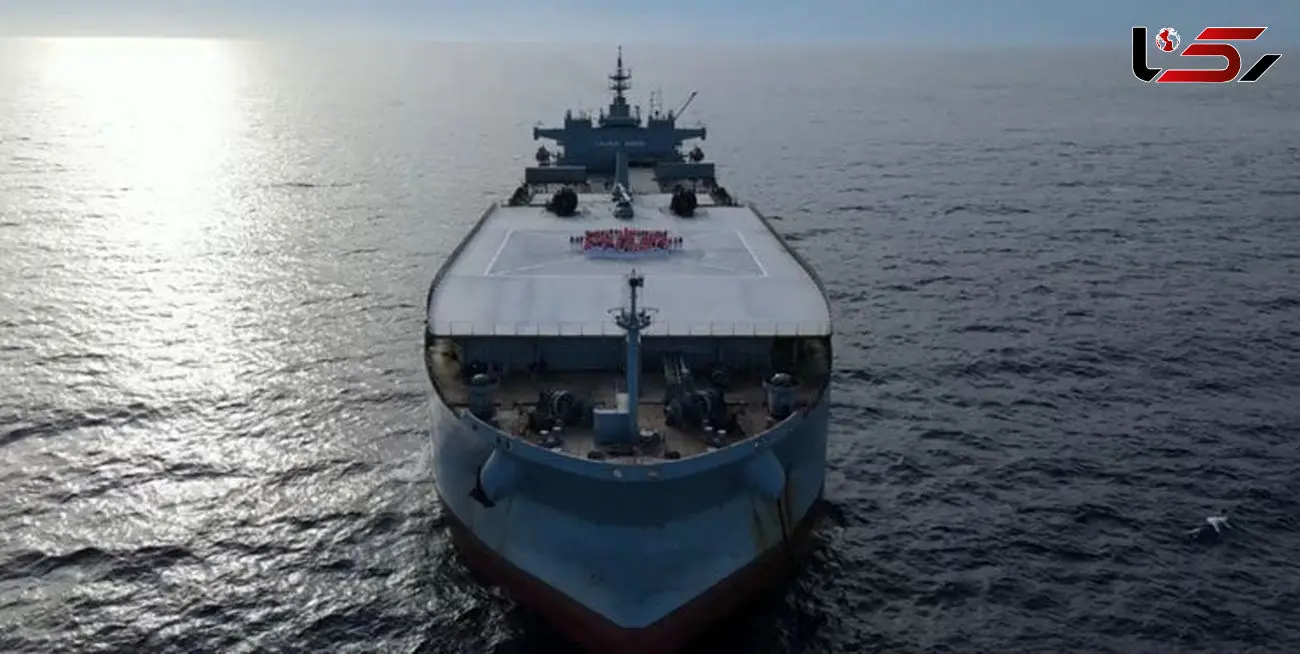ناوگروه ۸۶ ارتش وارد آب‌های سرزمینی ایران شد