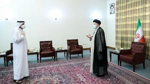 اولین دیدار رسمی رئیسی با یک مقام خارجی پس از مراسم تنفیذ