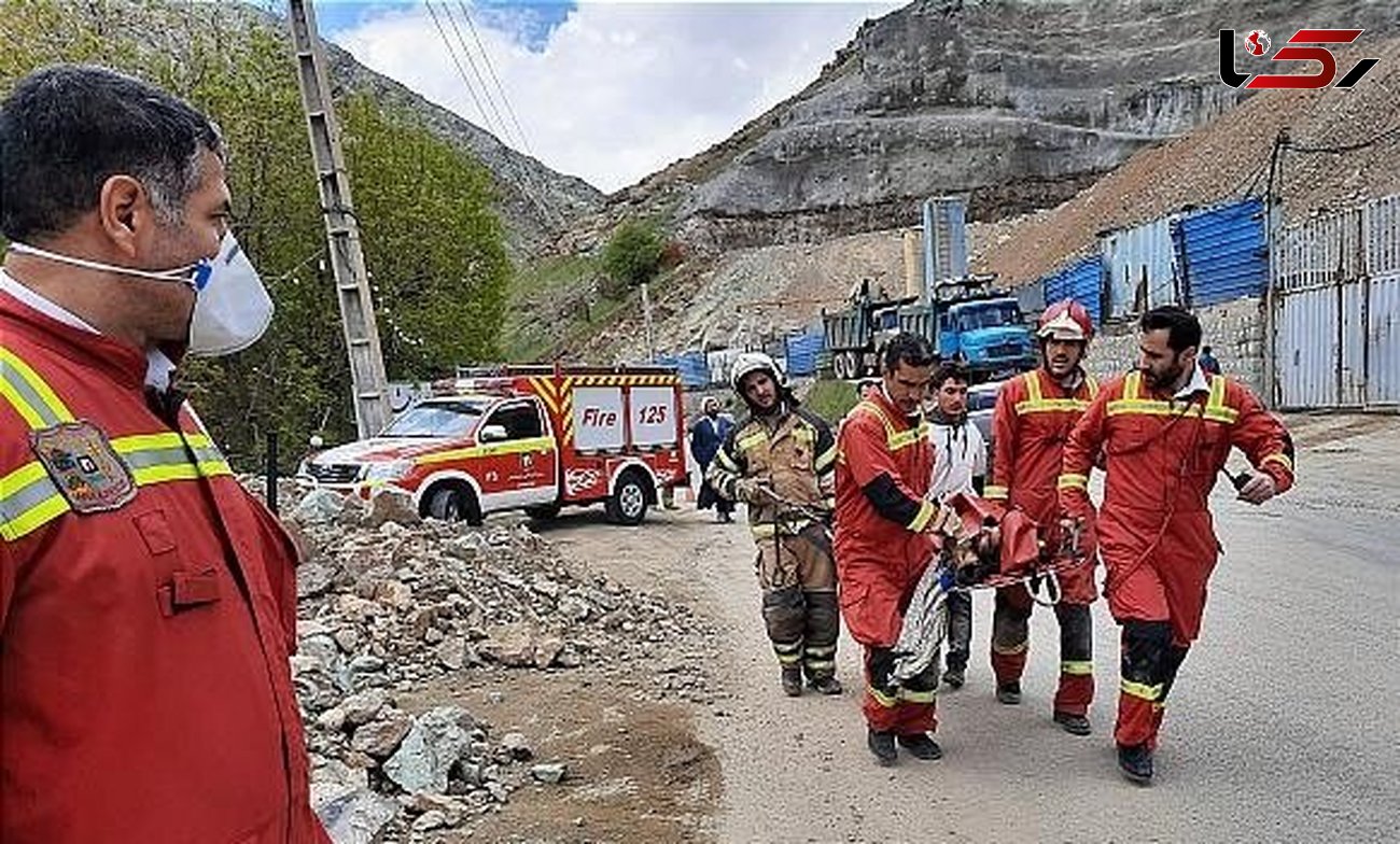 زنده به گور شدن یک مرد در شمال تهران / امروز ظهر رخ داد + عکس