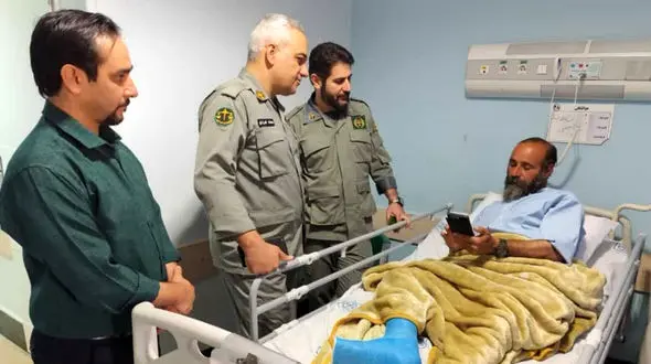 شکستگی پا و دنده یک محیط بان سمنانی حین انجام ماموریت