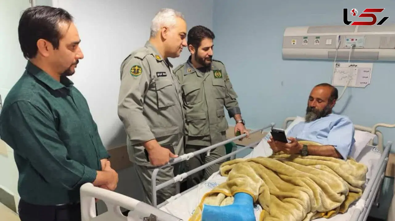 شکستگی پا و دنده یک محیط بان سمنانی حین انجام ماموریت