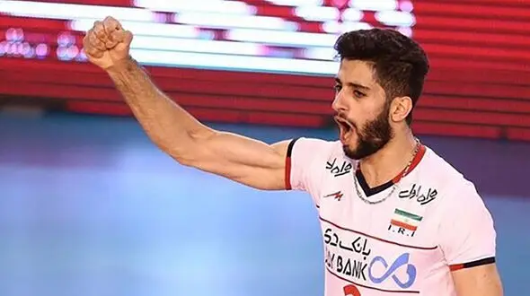 میلاد عبادی پور پدر شد / اولین عکس از فرزند این والیبالیست منتشر شد!