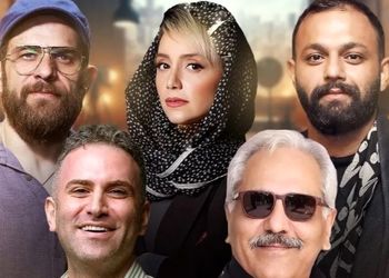 نگاهی به تصاویر بازیگران «سریال تاسیان» در کنار همسر و خانواده‌شان/ از صابر ابر و نازنین بیاتی تا  هوتن شکیبا، بابک حمیدیان، ریحانه رضی و مهران مدیری