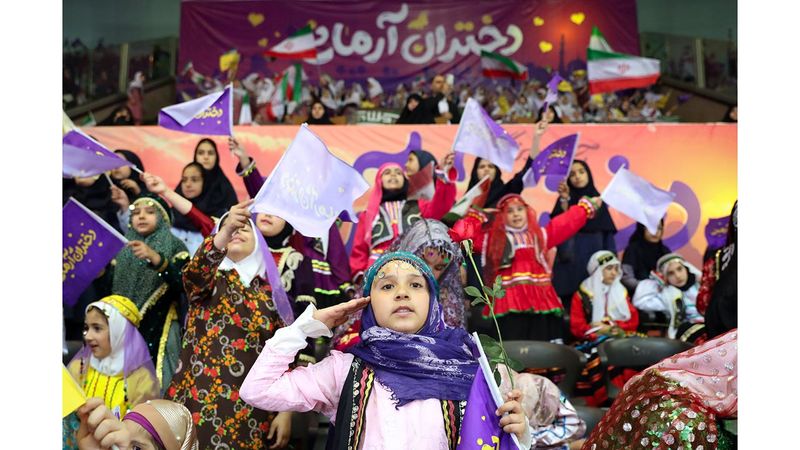 آیت الله سید ابراهیم رئیسی صبح امروز چهارشنبه در آیین گرامیداشت روز دختر و « جشن دختران آرمانی » که در مجموعه 12 هزار نفری آزادی برگزار شد