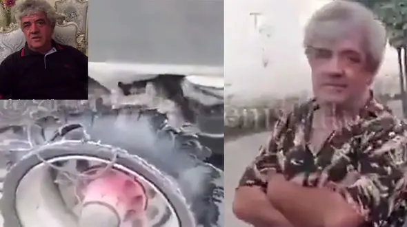 این فیلم جهانی شد / فداکاری راننده کامیون برای نجات جان بیماران کرونایی در قائمشهر !