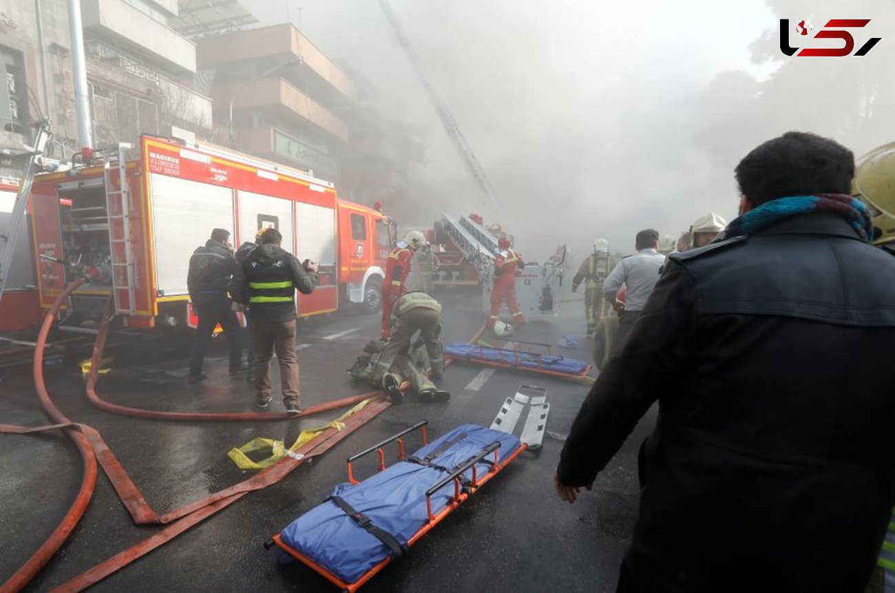 گزارش پزشکی قانونی در باره پیکرهای شهدای فاجعه پلاسکو تهران