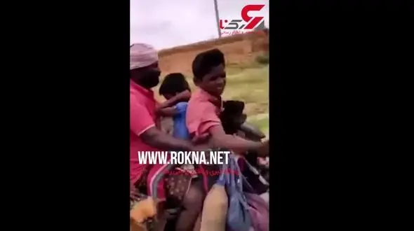 رکورد حمل مسافر با موتور شکست! + فیلم 