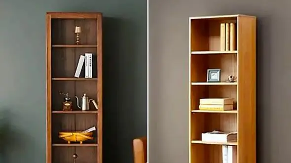 مدل‌ های خلاقانه قفسه دیواری چوبی؛ هم کم جا و هم زیبا!