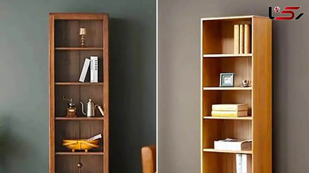 مدل‌ های خلاقانه قفسه دیواری چوبی؛ هم کم جا و هم زیبا!