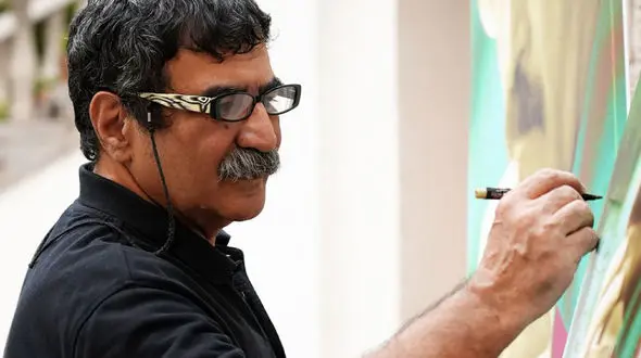 «بازنگاه هاشور» میزبان نمایش چهار اثر شاخص کامران شیردل شد