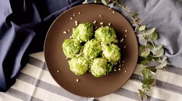 توپک مرغی با کاهو و زنجبیل!