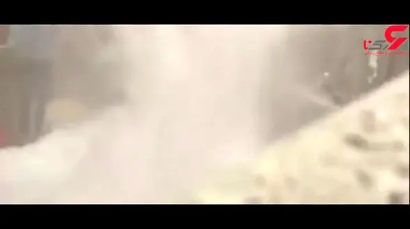 خطر بزرگی که از بیخ گوش بازدیدکنندگان یک موزه گذشت! +فیلم 