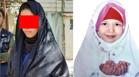 گفتگو با منیره نامادری قاتل / عسل 10 ساله  + عکس
