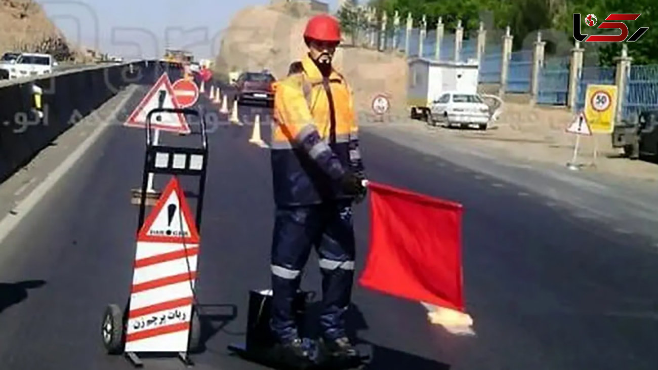 مرگ دردناک کارگر زحمتکش در جاده رضوانشهر / پرچم زد راننده حواسش نبود