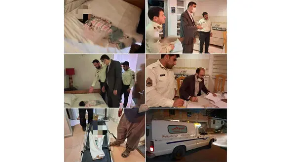 عکس پیدا شدن جسد نوزاد 2 ماهه تهرانی در خانه ویلایی فریدونکنار +عکس