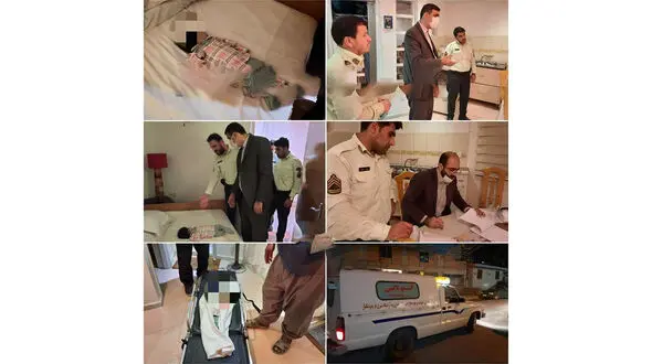 عکس پیدا شدن جسد نوزاد 2 ماهه تهرانی در خانه ویلایی فریدونکنار +عکس