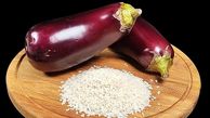 شام رژیمی ساده با برنج و بادمجان: طرز تهیه در 15 دقیقه