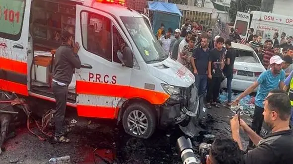 قتل عام خونین دیگری در غزه/ بیمارستان الشفا بمباران شد + عکس