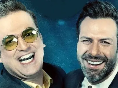 فیلم / رونمایی حامد آهنگی از زن ایده‌آل مجید واشقانی : دوست دارم عشقم مثل کابوس باشه ... مثل خودم باشه .../  به قول حامد چه نازی هم داره .../ سالن رفت هوا ....