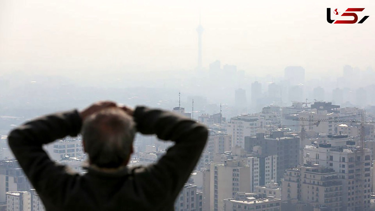 هوای تهران در شرایط ناسالم برای گروه‌های حساس