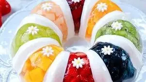تزئین ژله مجلسی؛ ایده‌ های شیک و ساده برای تولد و مهمانی + عکس