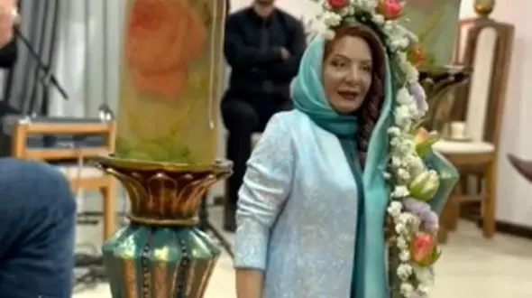 فیلم تلخ/ نگاهی به میز عزای پر طمطراق و لاکچری مرحوم زهره حمیدی با دف نوازی و نی نوازی احساسی/ سلطان غم، چشم و چراغم مادر