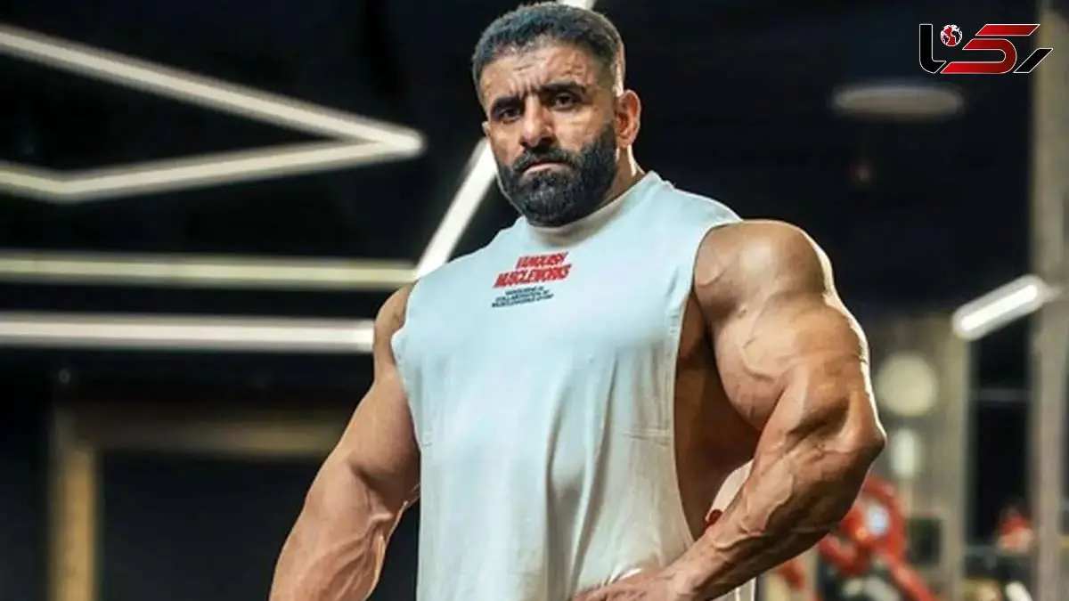 عکس/خلاقیت تحسین برانگیز هادی چوپان برای طراحی باشگاه بدنسازی اش در شیراز حماسه آفرید