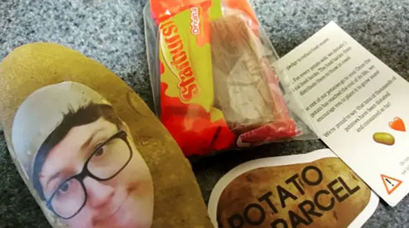 این پسر با سیب زمینی ثروتمند شد!