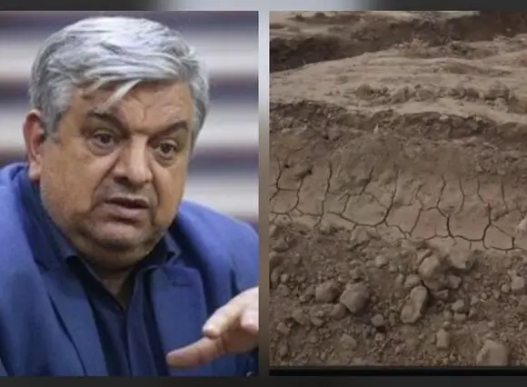 فیلم یک فاجعه /  تهدید راه‌آهن تهران ـ مشهد و خطوط فشار قوی برق / ورامین سالانه ۱۷ سانتی‌متر پایین می‌رود/ فرونشست در منطقه ۱۸ تهران سه برابر شد + صوت 