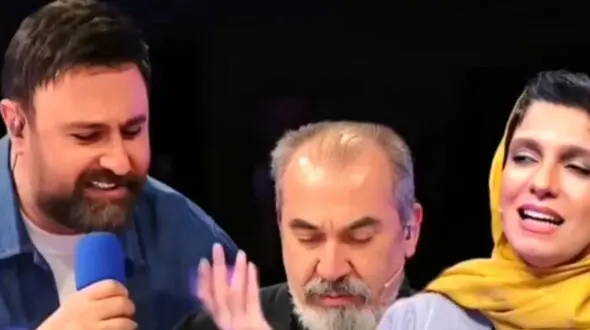فیلم آواز جگرسوز  محمد علیزاده با آهنگ «برادر از برادرش سیره» در صداتو + گریه های تلخ سیامک انصاری به یاد برادر آسمانی‌اش
