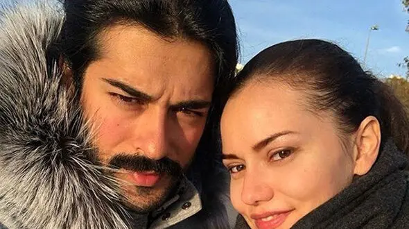 عکسی از زوج مشهور ترک در یک جشن تولد خصوصی و خاص