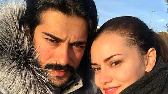 عکسی از زوج مشهور ترک در یک جشن تولد خصوصی و خاص