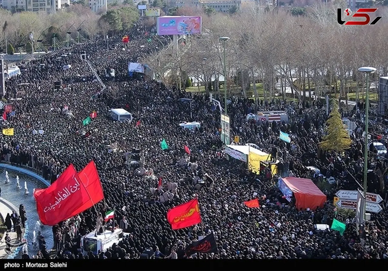 تصاویر دردناک از تشییع پیکر شهدای حادثه تروریستی زاهدان+ تصاویر
