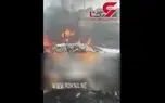 صحنه دلخراشی از جسد کنار لاشه  هواپیمای سقوط کرده ! + فیلم