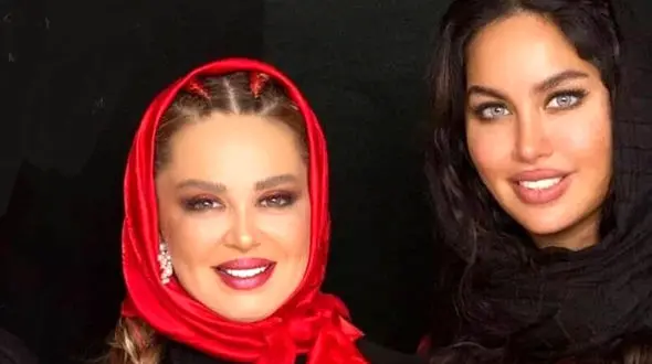  عکس خواهر چشم رنگی و پر پروتز بهاره رهنما ! / رقابت خواهر با خانم بازیگر برای معروفیت بیشتر !