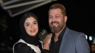 لحظات احساسی و دلنشین پژمان بازغی و دخترش نفس بازغی همه نگاه‌ها رو به خودشون جلب کردند/ خدا برای هم حفظتون کنه