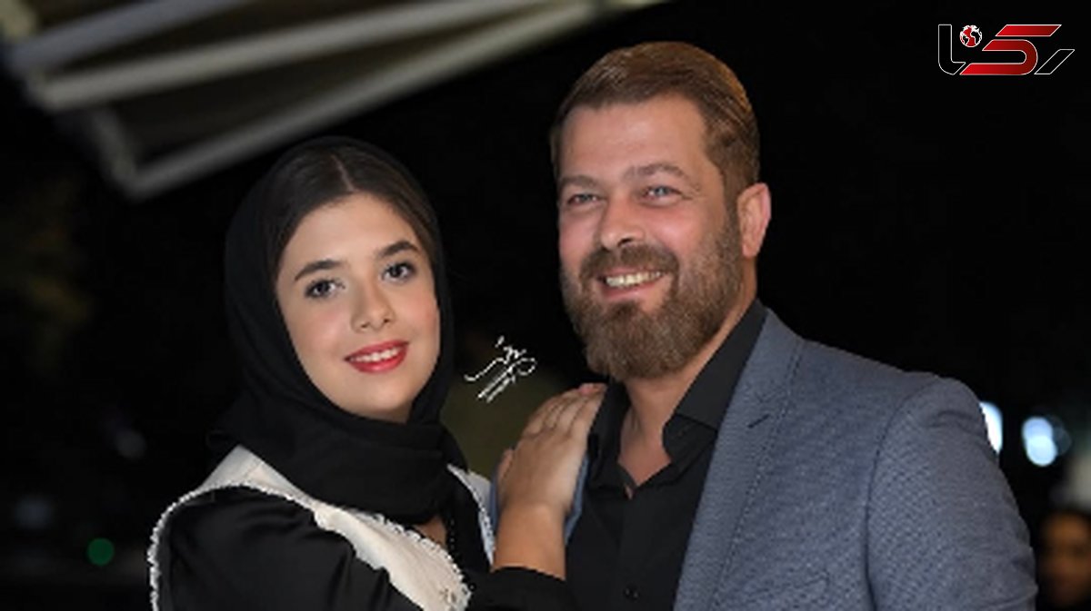 لحظات احساسی و دلنشین پژمان بازغی و دخترش نفس بازغی همه نگاه‌ها رو به خودشون جلب کردند/ خدا برای هم حفظتون کنه