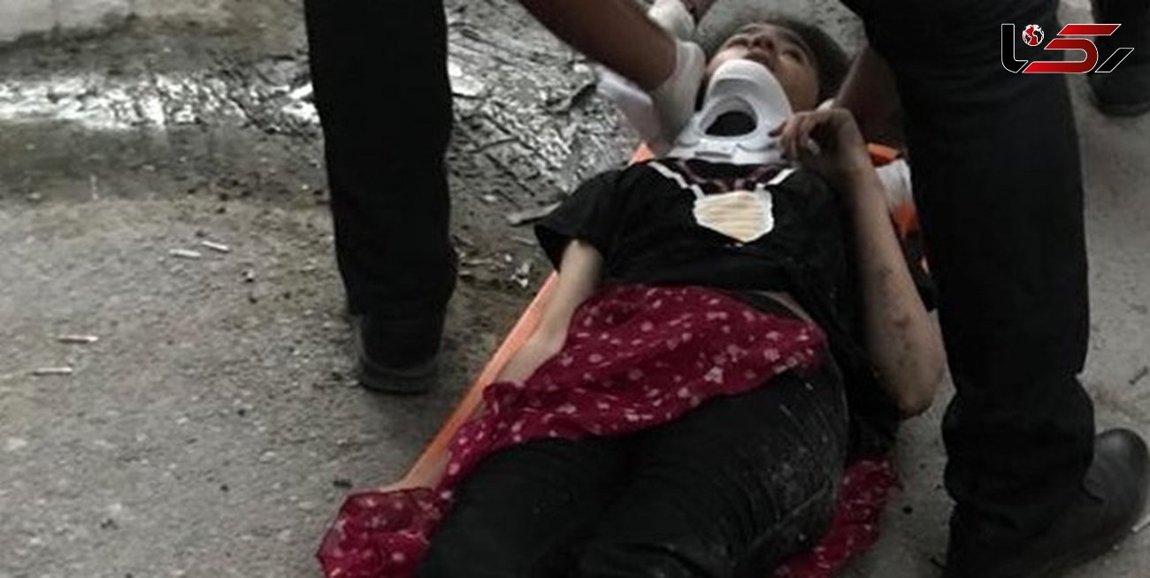 عکس 16+ / سقوط دختر 13 ساله از طبقه سوم ساختمان در بندرعباس