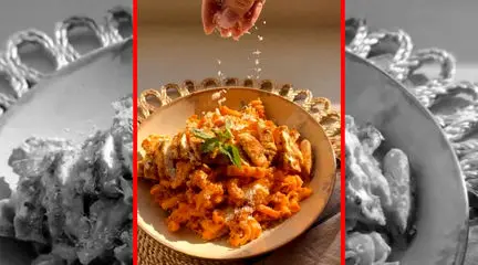 فیلم طرز تهیه پاستای خامه ای خوشمزه