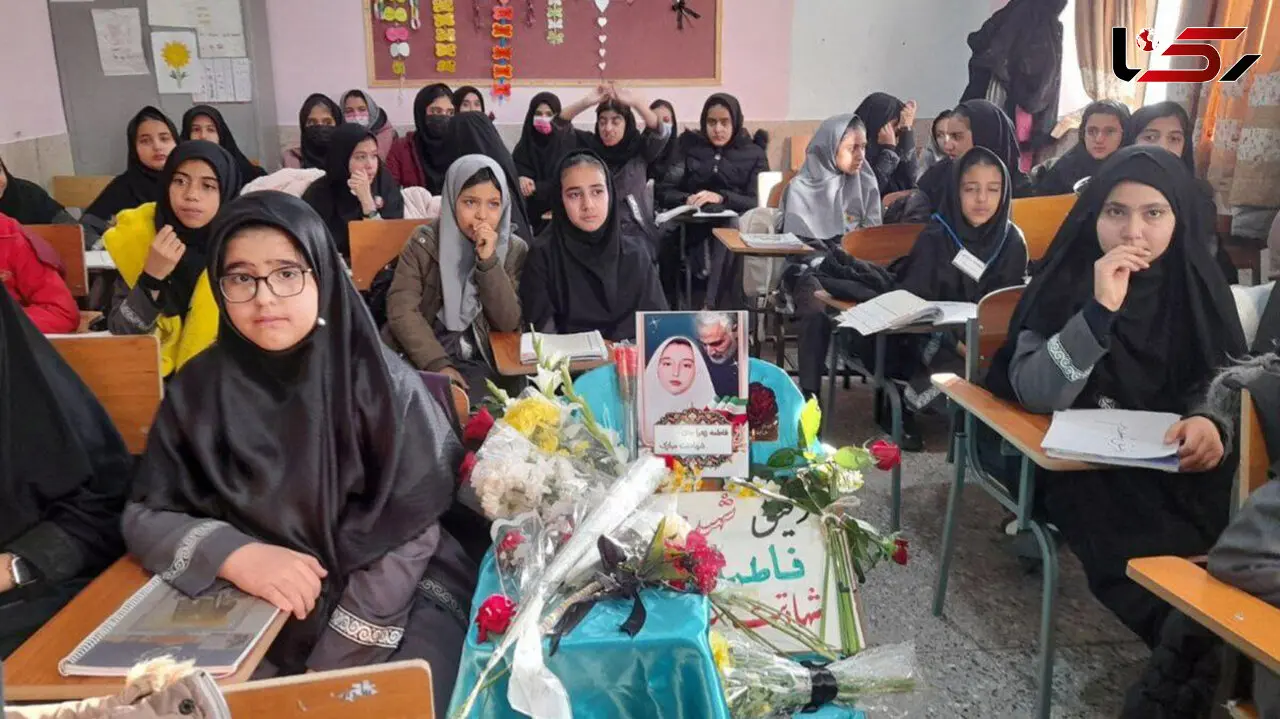 فیلم جای خالی دانش آموزان شهید در مدارس کرمان