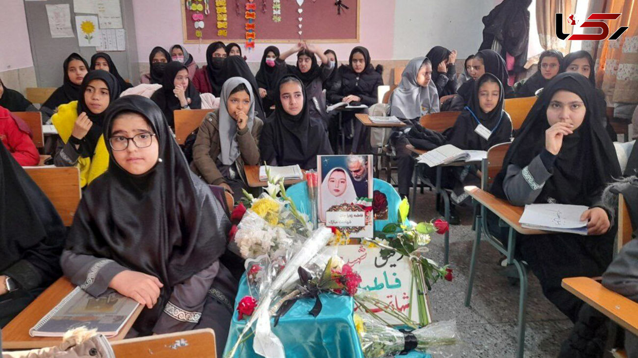فیلم جای خالی دانش آموزان شهید در مدارس کرمان
