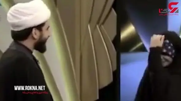 دوستت دارم یک روحانی به همسرش دربرنامه زنده + فیلم