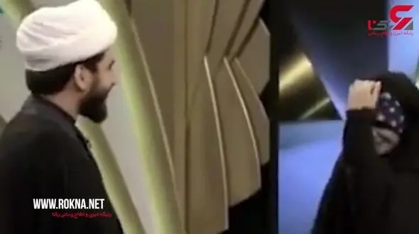 دوستت دارم یک روحانی به همسرش دربرنامه زنده + فیلم