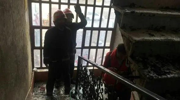 جزئیات آتش‌سوزی در مدرسه دخترانه خرم‌آباد + عکس