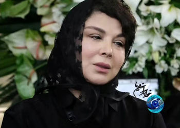 فیلم آوازخوانی جگرسوز چنگیز حبیبیان در مراسم مادر شهره سلطانی ! / دل همه را سوزاند !