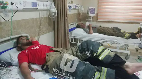 مصدومیت دو تن از آتش نشانان پایتخت و سکوت خبری آتش نشانی تهران